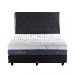 Kasur + Divan Set Ukuran 160 - ELITE Grand Dr. Smart / White Blue 